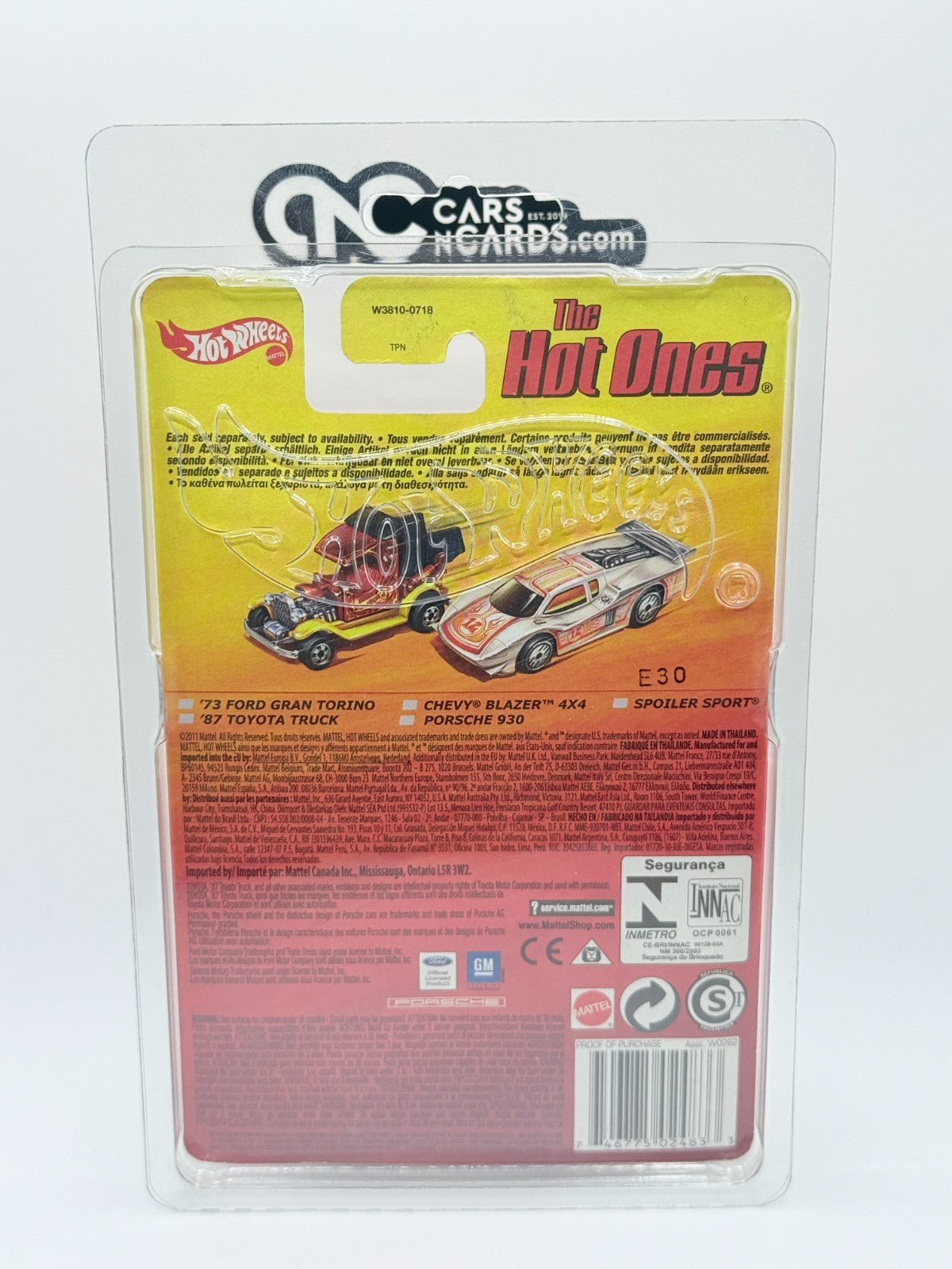 2012 Hot Wheels The Hot Ones Porsche 930 Green Ultra Hots With Protector