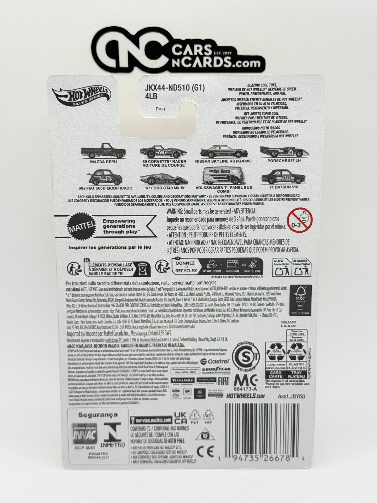 2026 Hot Wheels The Hot Ones 5/8 '60s Fiat 500D Modificado