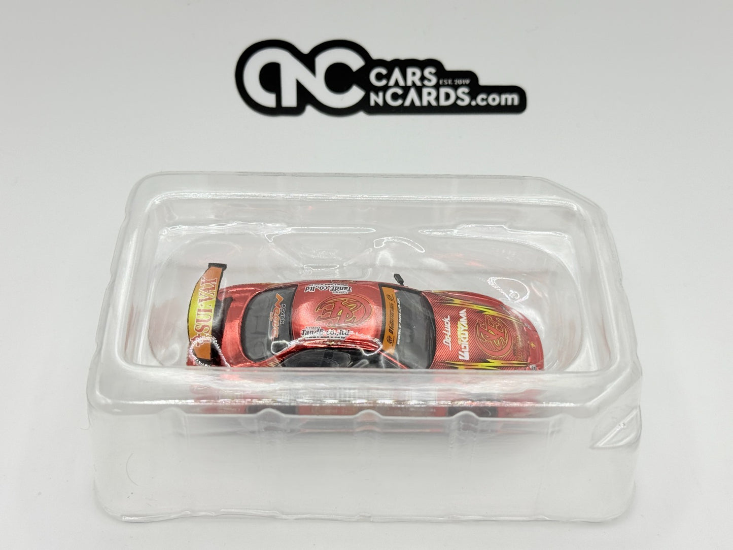 Tarmac Works Vertex Ridge TE3006 Soarer Special Edition (Chrome Red w/ Livery)