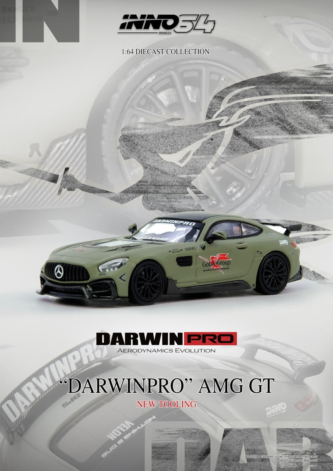 INNO64 1:64 DARWIN PRO AMG GT IN64-AMGGT-DP01