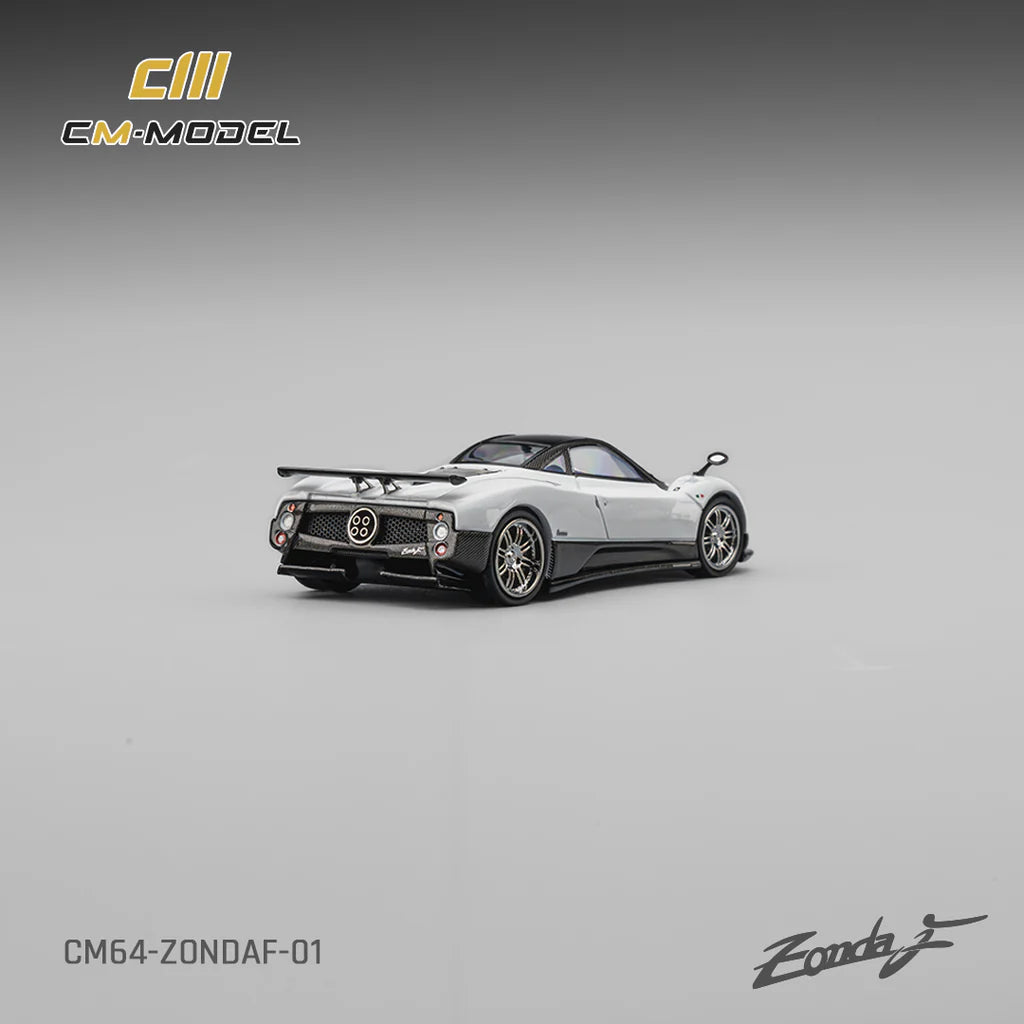(PRE-ORDER) CM MODEL 1:64 Pagani Zonda F Pearl White CM64-ZondaF-01