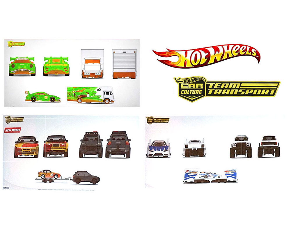 (PRE-ORDER) 2026 Hot Wheels 1:64 Team Transport 2026 M Case Assortment Factory Sealed Case of 4 (Copy)