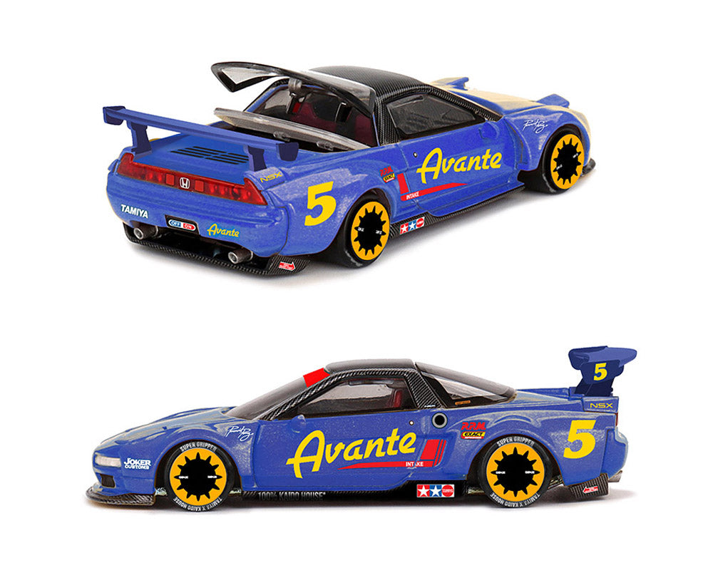 (PRE-ORDER) Kaido House x Mini GT Honda NSX Tamiya X Kaido House Avante V1- Blue