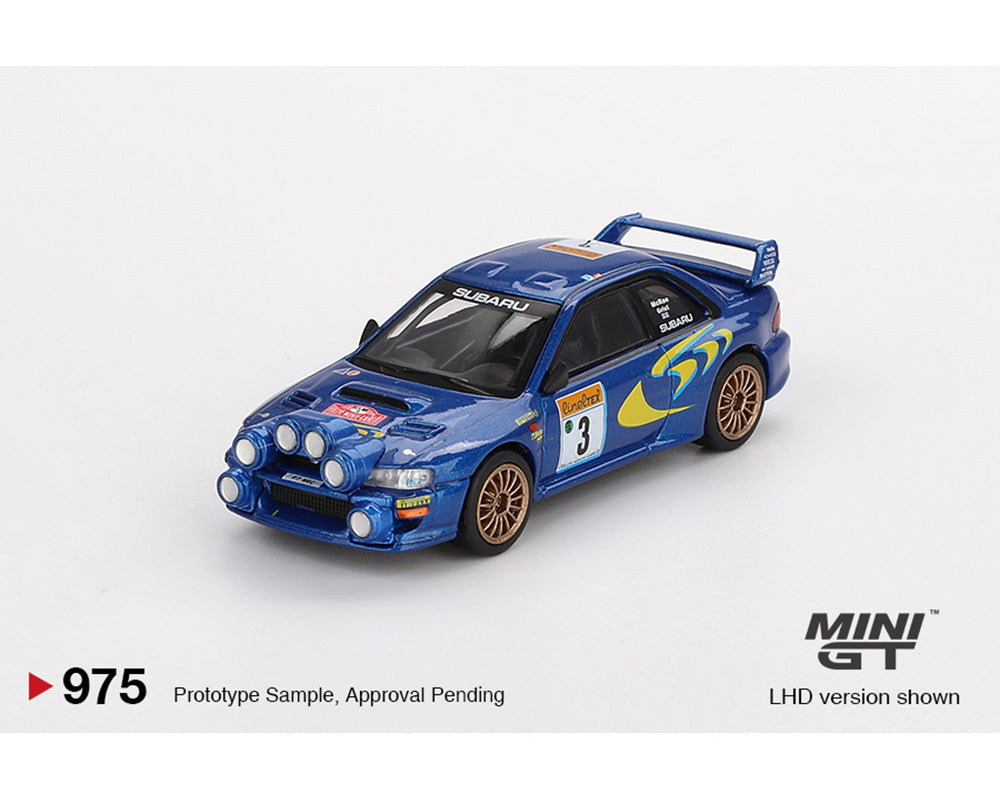(PRE-ORDER) Mini GT 1:64 Subaru Impreza WRC98 1998 Rally Monte-Carlo 3rd Place #3