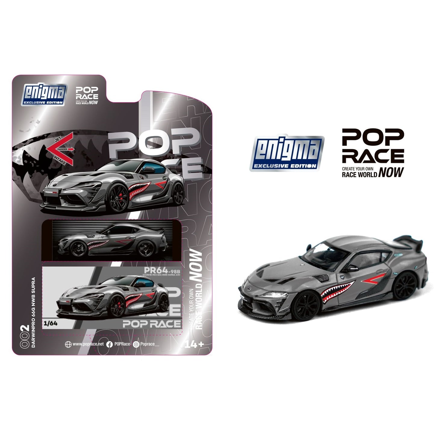 (PRE-ORDER) POPRACE 1:64 Darwinpro 66G NWB Supra PRE002