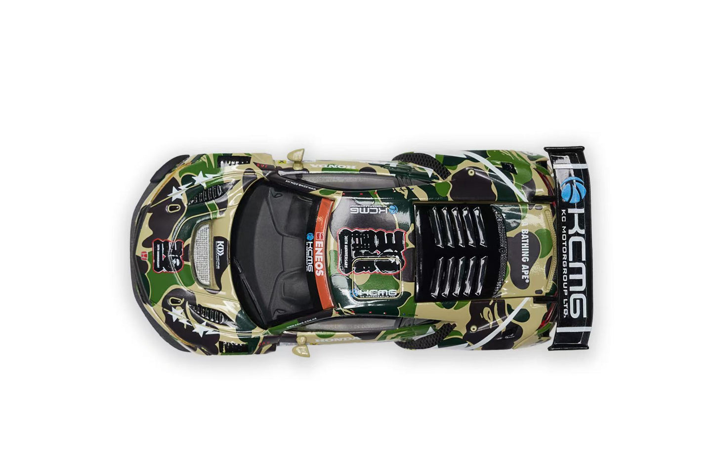 (PRE-ORDER) BAPE®︎ x POPRACE 1/64 HONDA NSX GT3 EVO22BAPE PR64002