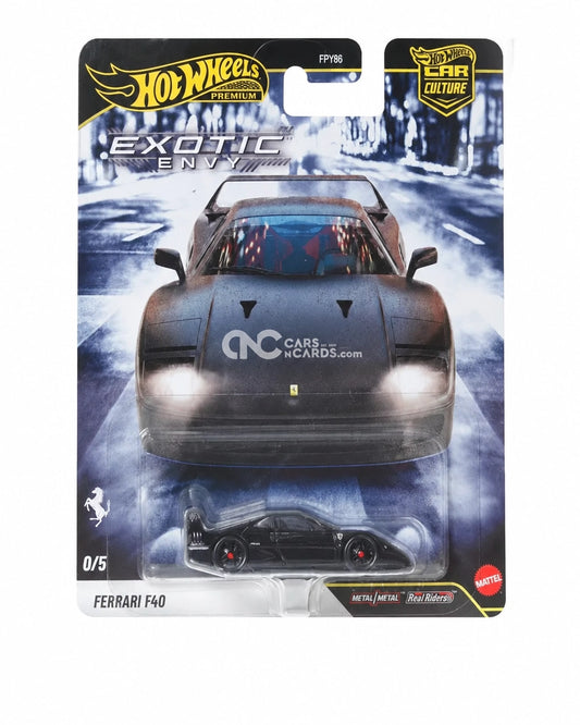 (PRE-ORDER) 2027 Hot Wheels 1:64 Premium Car Culture "B Case" Exotic Envy Factory Sealed Case of 10 Cars FPY86-962B