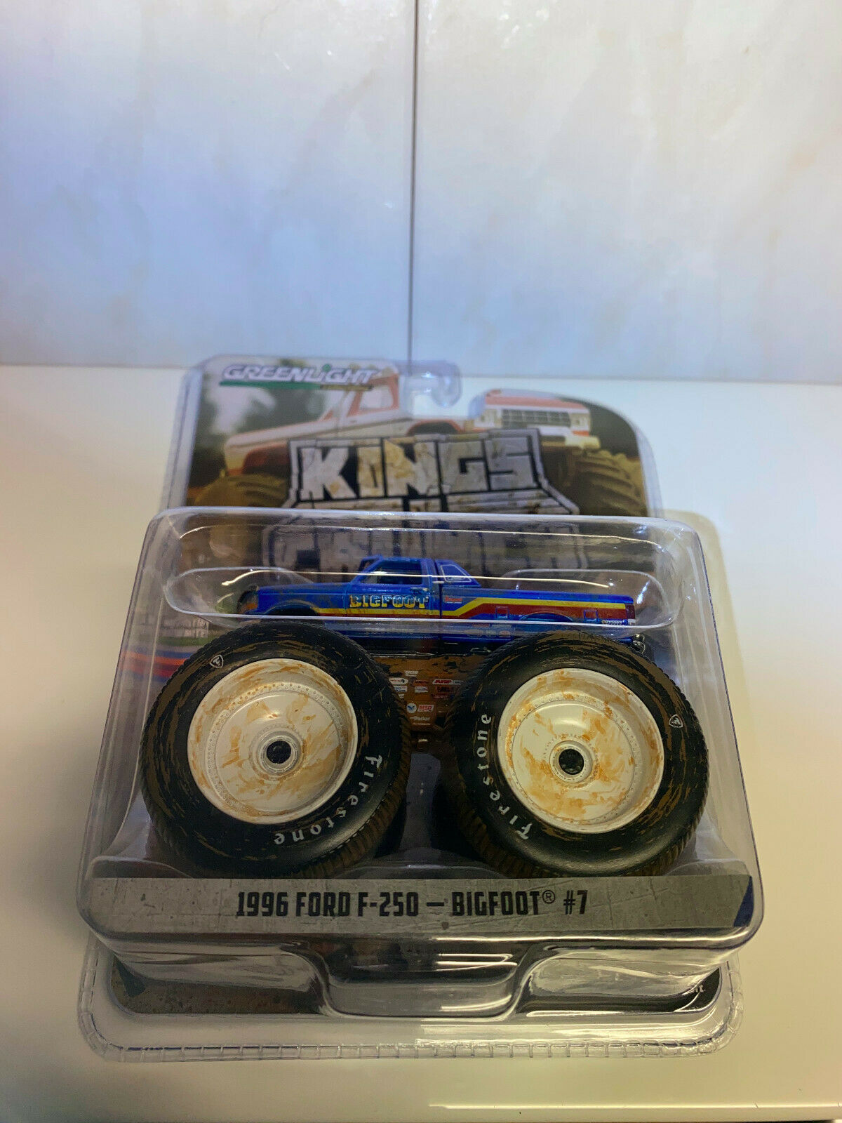 Greenlight Collectibles Kings Of Crunch 1996 Ford F-250 Bigfoot #7 NIP