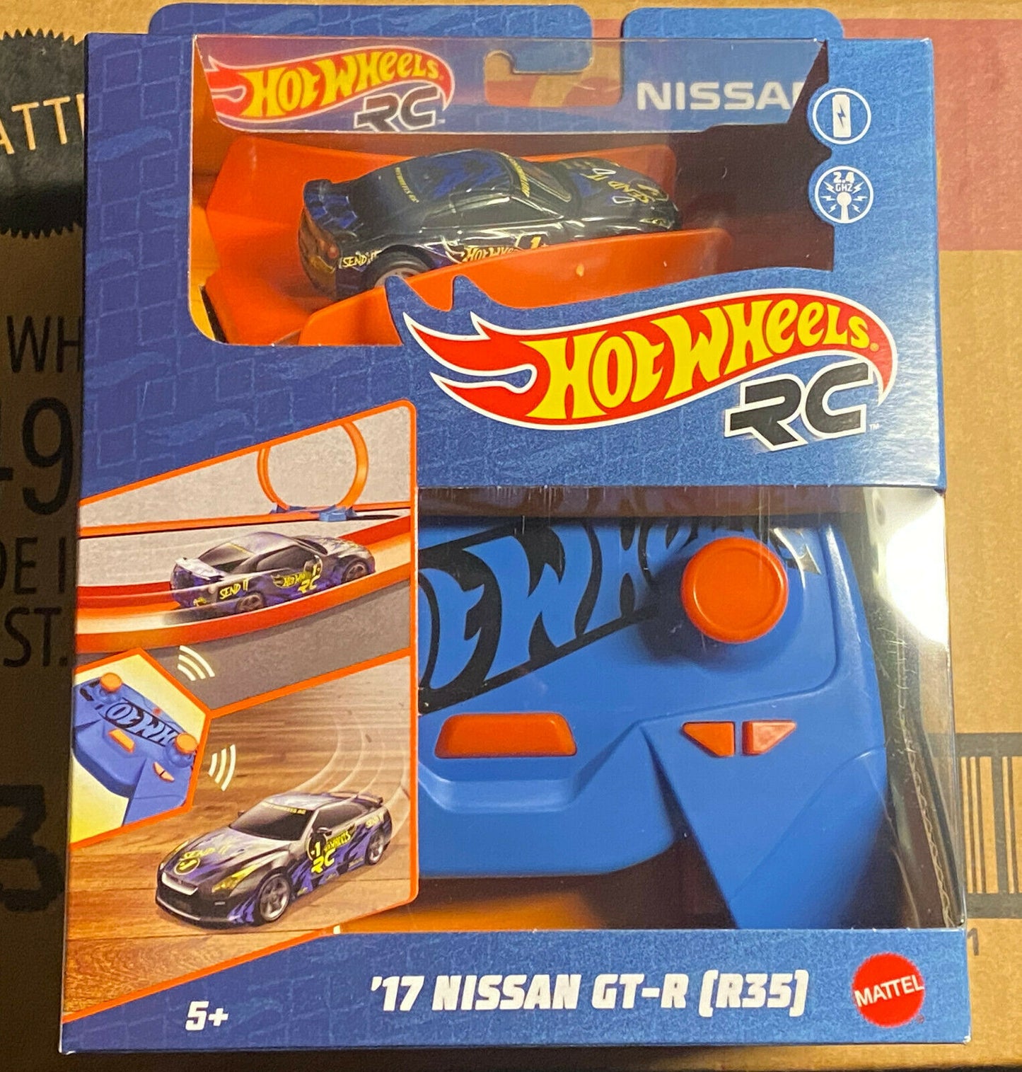 2021 Hot Wheels R/C Nissan GT-R 1:64 Scale R/C NIP