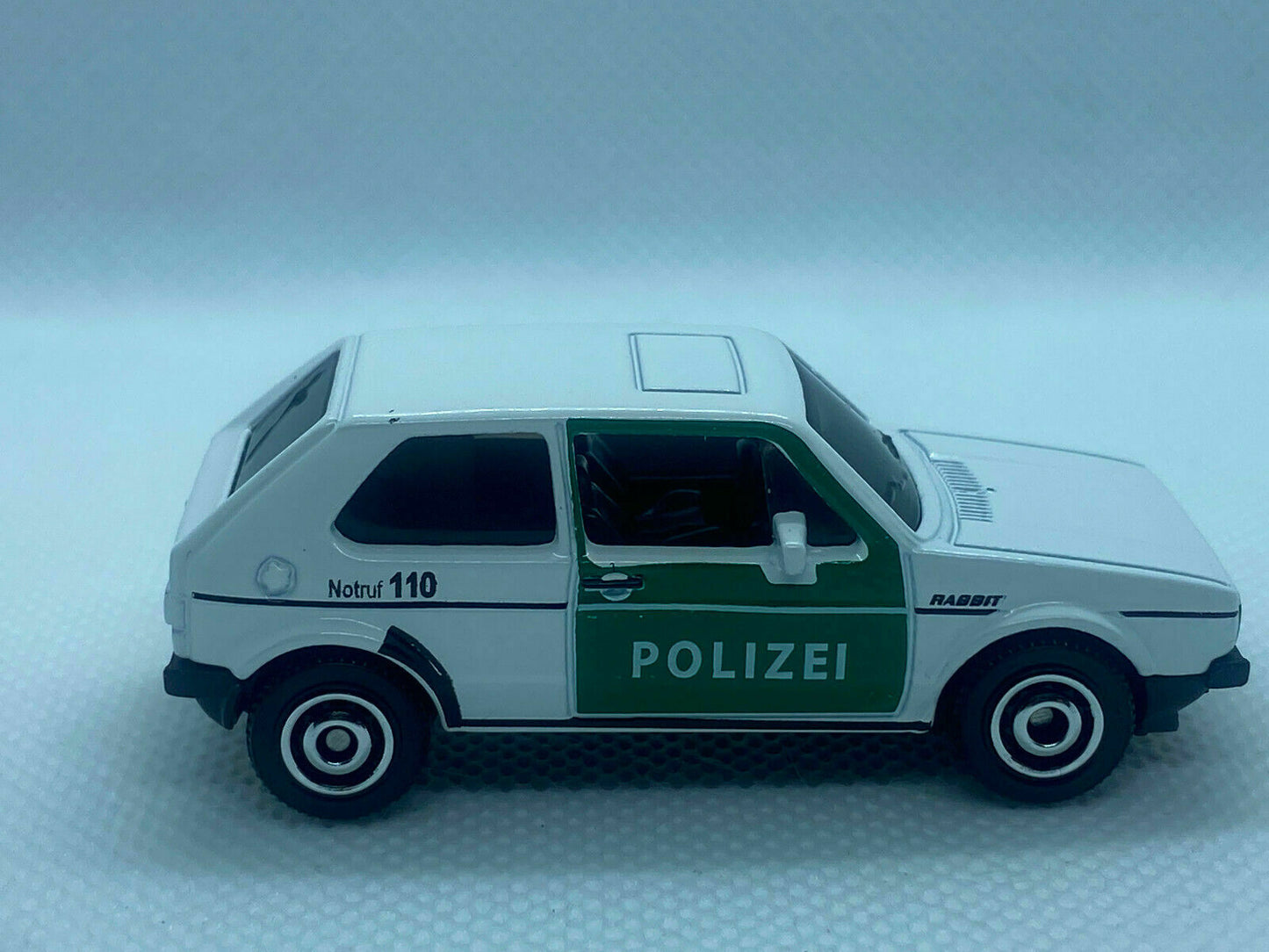 2021 Matchbox 1976 Volkswagen Golf MK1 #33/100 Polizei Police Car LOOSE