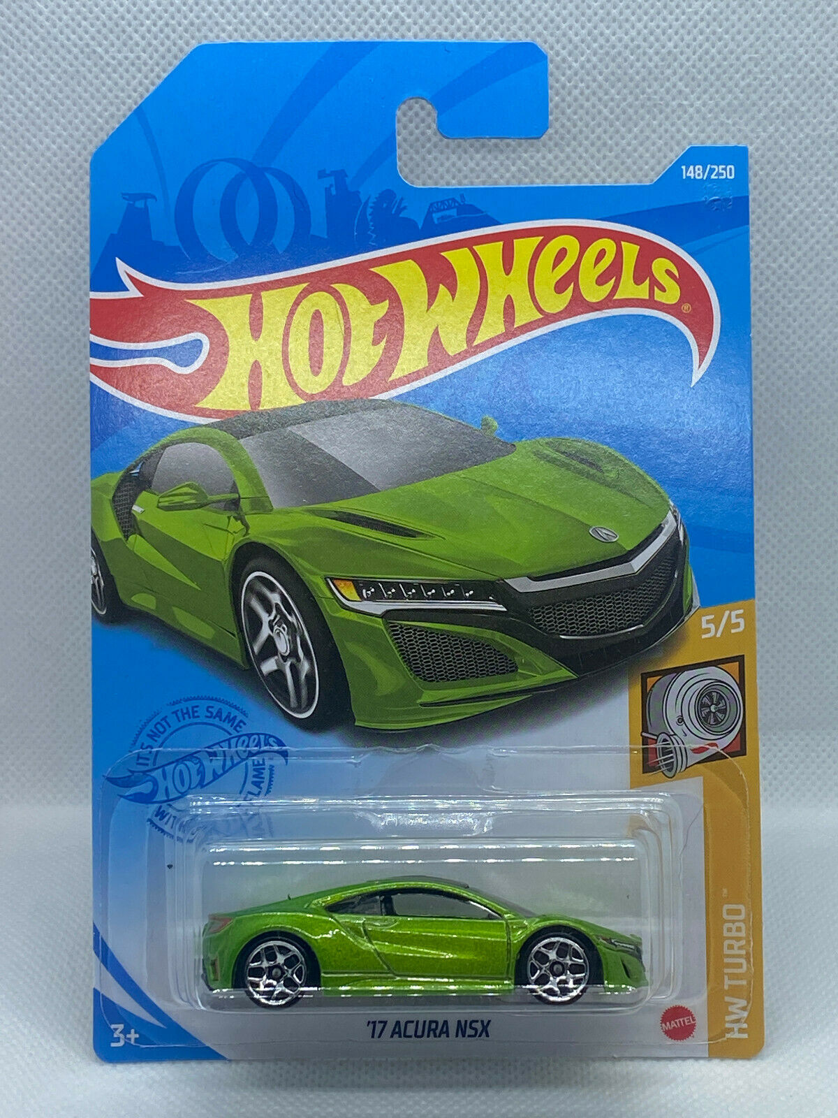 2021 Hot Wheels HW Turbo #5/5 Acura NSX Green #148/250 NIP