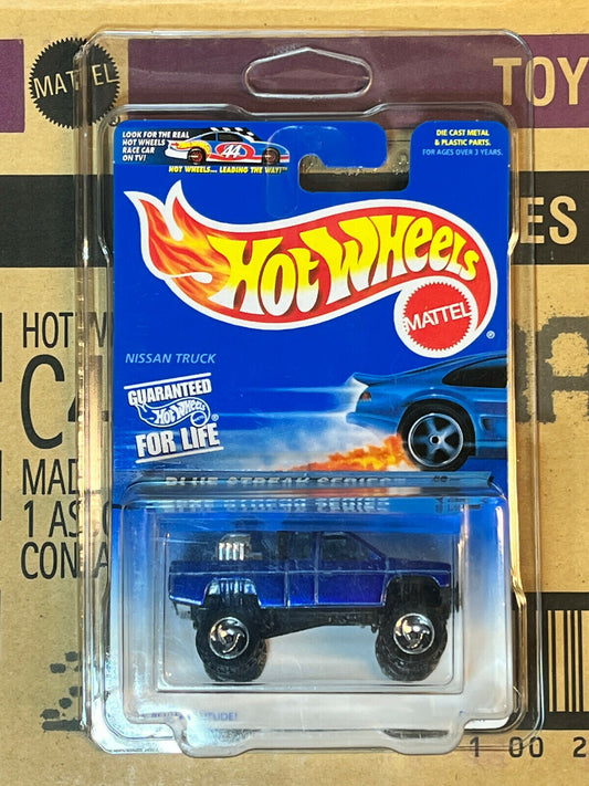 1998 Hot Wheels Blue Streak Series #2/4 Nissan Truck With Protector