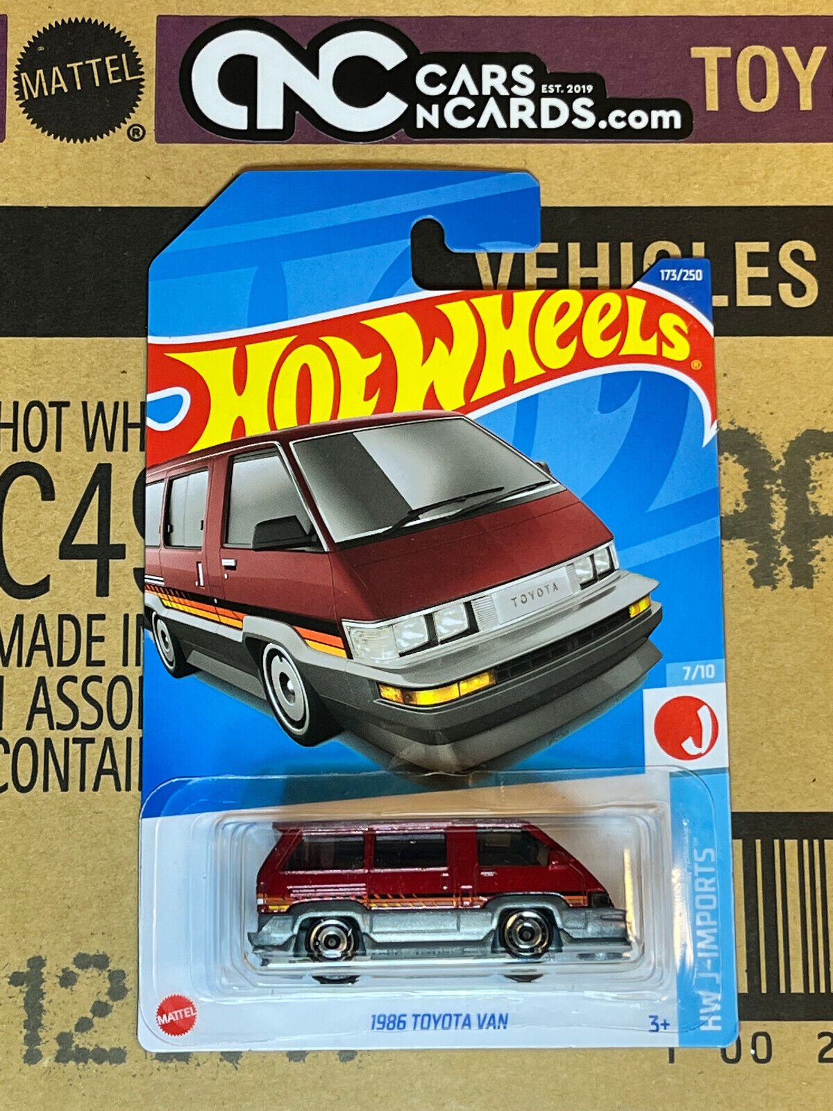 2022 Hot Wheels HW J-Imports #7/10 1986 Toyota Van #173/250 NIP