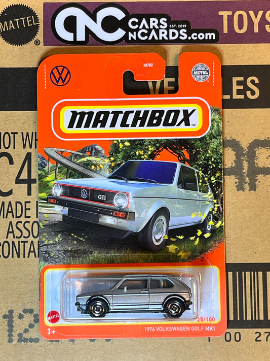 2022 Matchbox 1976 Volkswagen Golf MK1 Grey NIP