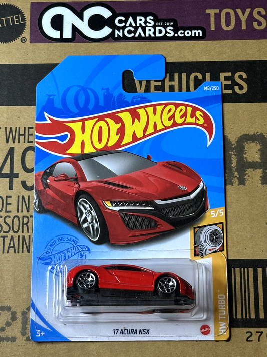 2021 Hot Wheels HW Turbo 5/5 '17 Acura NSX Red NIP