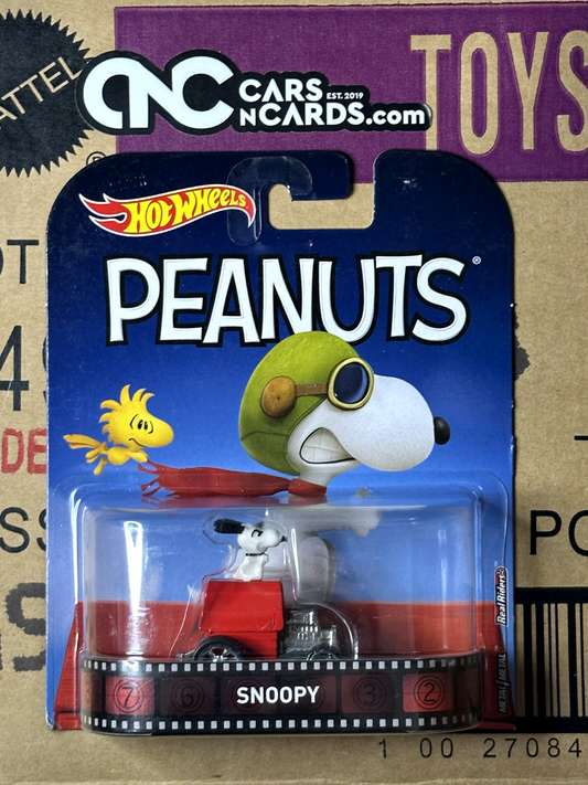 2016 Hot Wheels Premium Retro Entertainment Peanuts Snoopy NIP