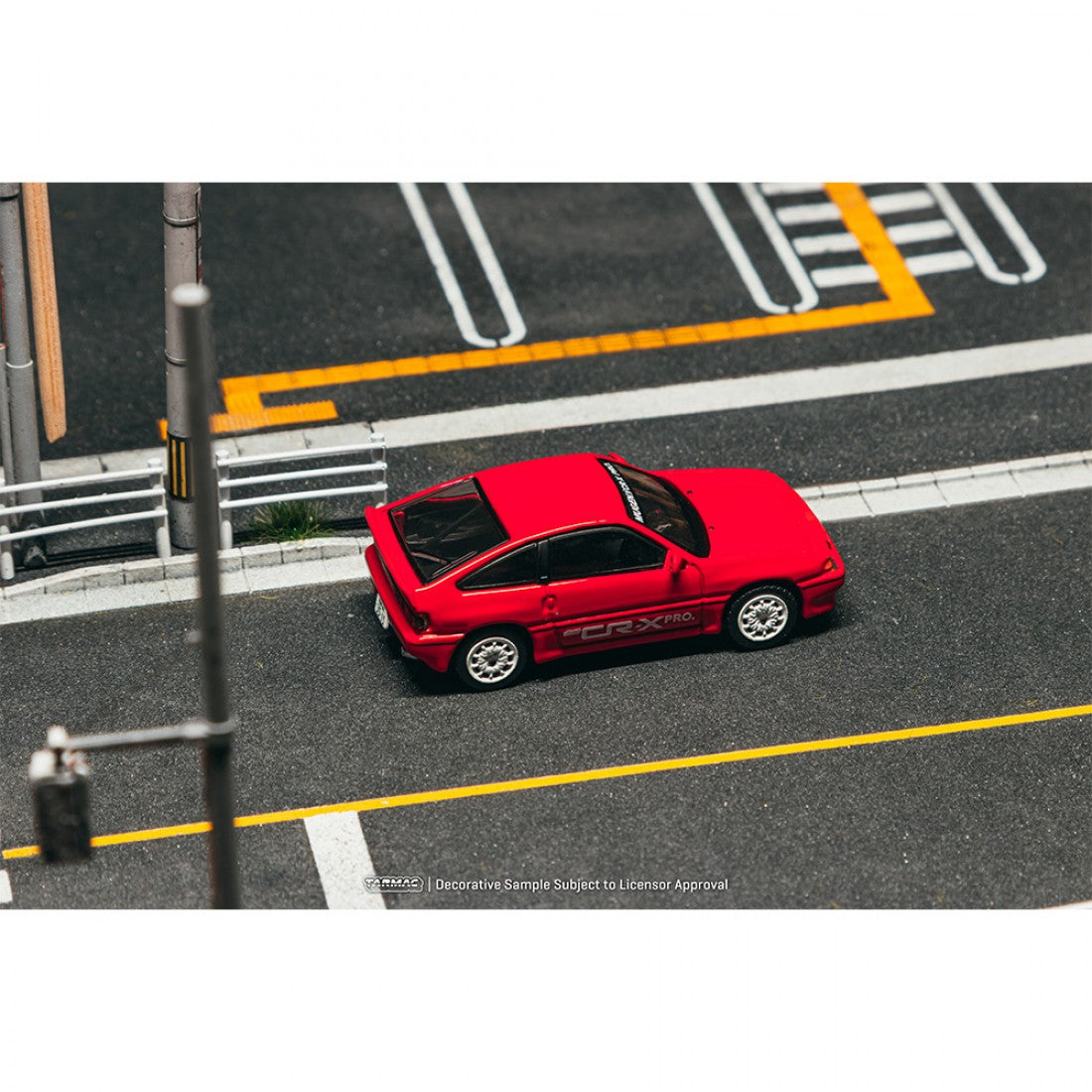 (PRE-ORDER) Tarmac Works GLOBAL64 1:64 HONDA Ballade Sports MUGEN CR-X PRO Red T64G-TL058-RE