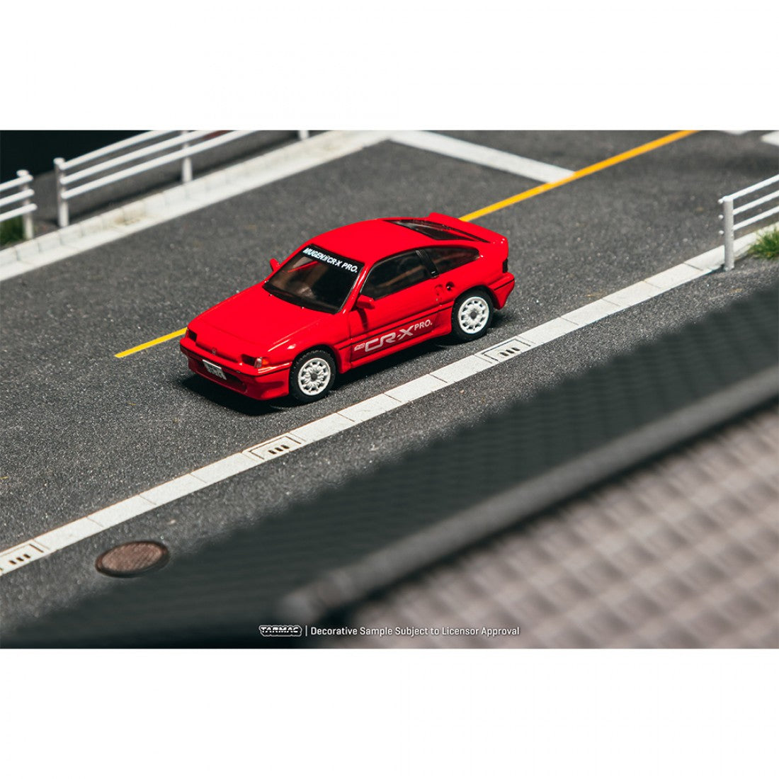 (PRE-ORDER) Tarmac Works GLOBAL64 1:64 HONDA Ballade Sports MUGEN CR-X PRO Red T64G-TL058-RE