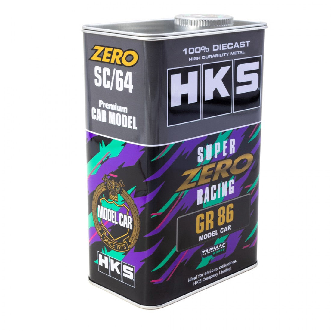 (PRE-ORDER) Tarmac Works GLOBAL64 1:64 HKS Toyota GR86 Grey T64G-038-GY