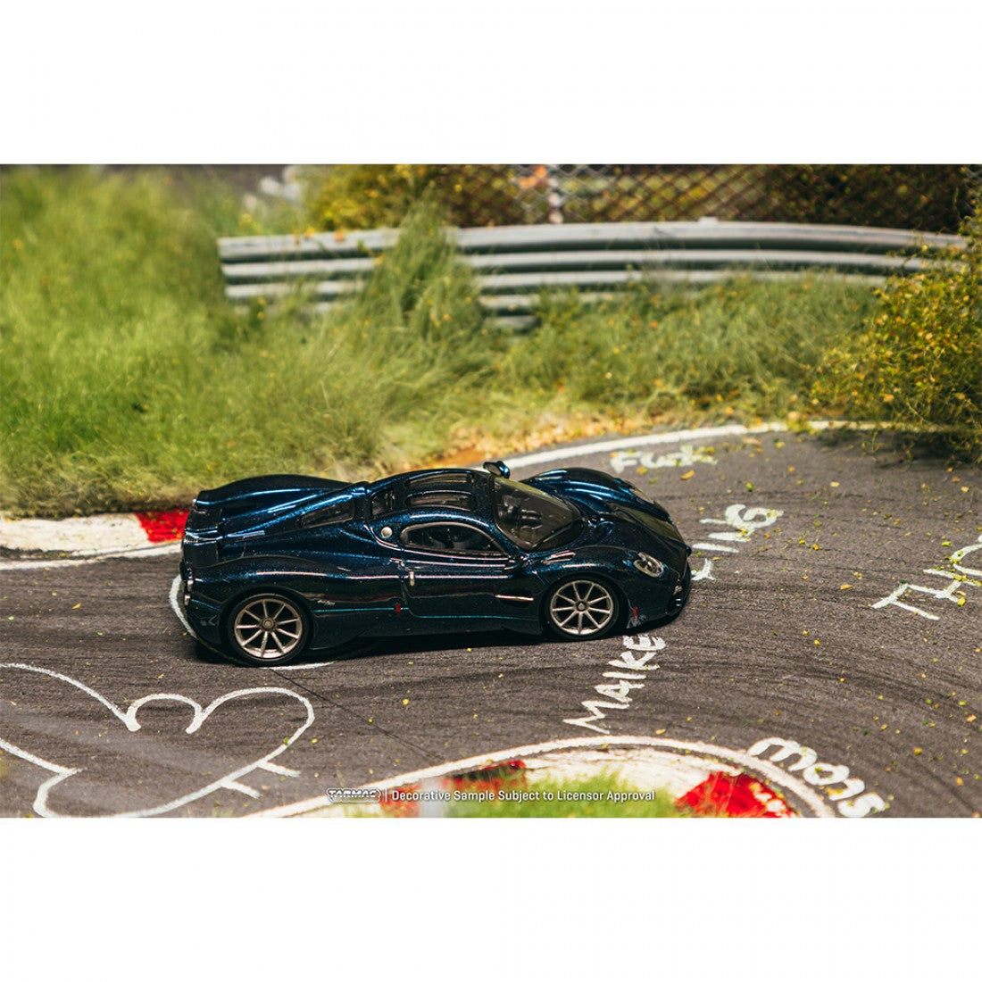 (PRE-ORDER) Tarmac Works GLOBAL64 1:64 Pagani Utopia Blue Metallic T64G-TL055-BL