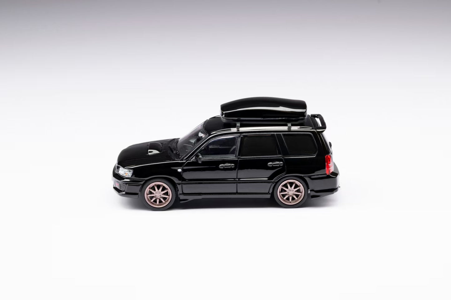 (PRE-ORDER) ModelModel 1:64 Subaru Forester SG9 Sti black MM64-SG9-002