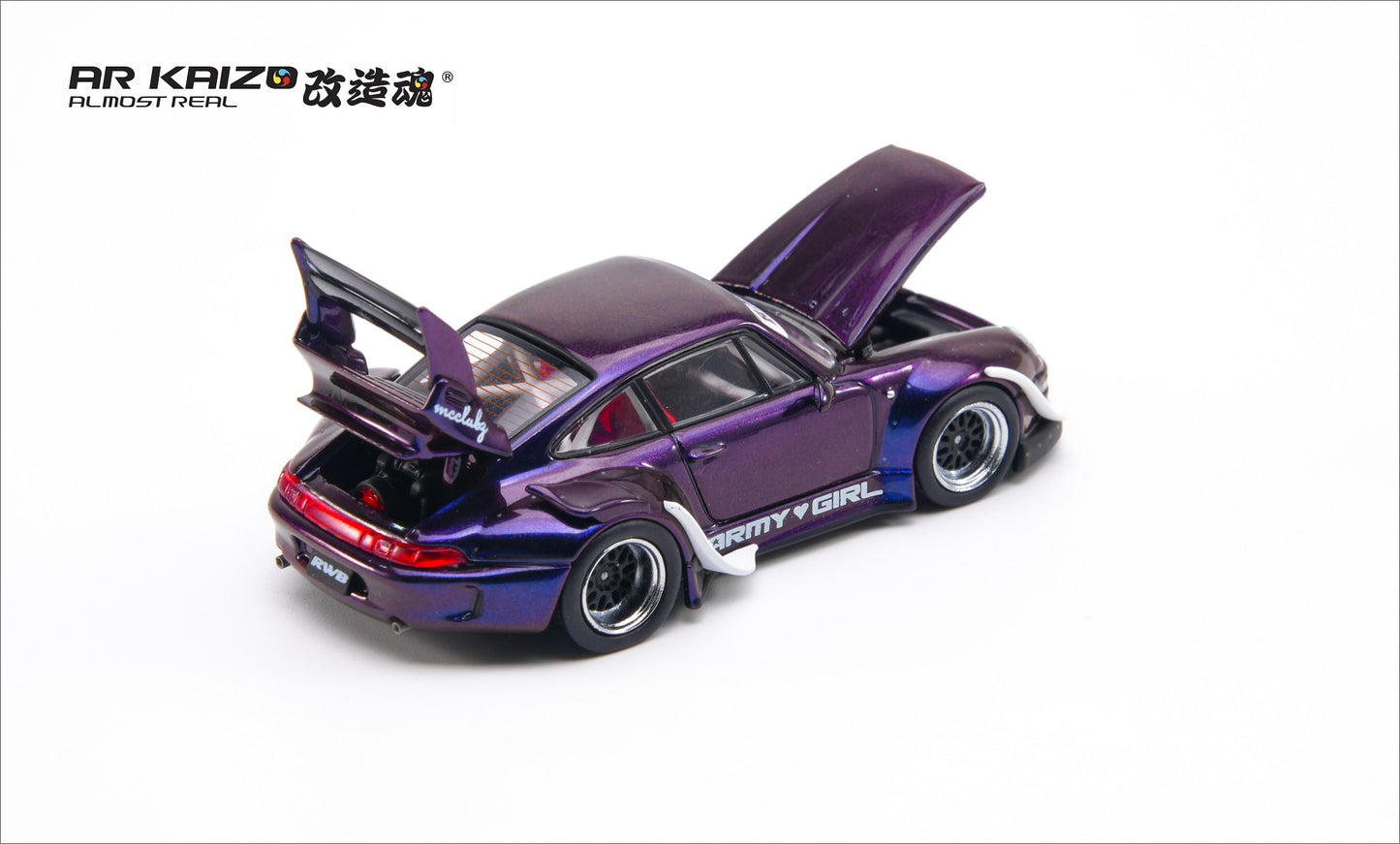 (PRE-ORDER) AR KAIZO 1:64 RWB 993 ARMY GIRL 6K0000201
