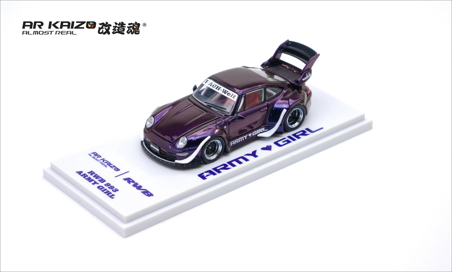 (PRE-ORDER) AR KAIZO 1:64 RWB 993 ARMY GIRL 6K0000201