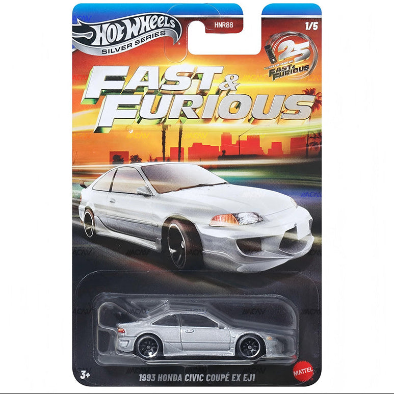 (PRE-ORDER) 2026 Hot Wheels Silver Series Fast & Furious Themed Mix 4 Factory Sealed Case of 10 Cars HNR88-9C6Q
