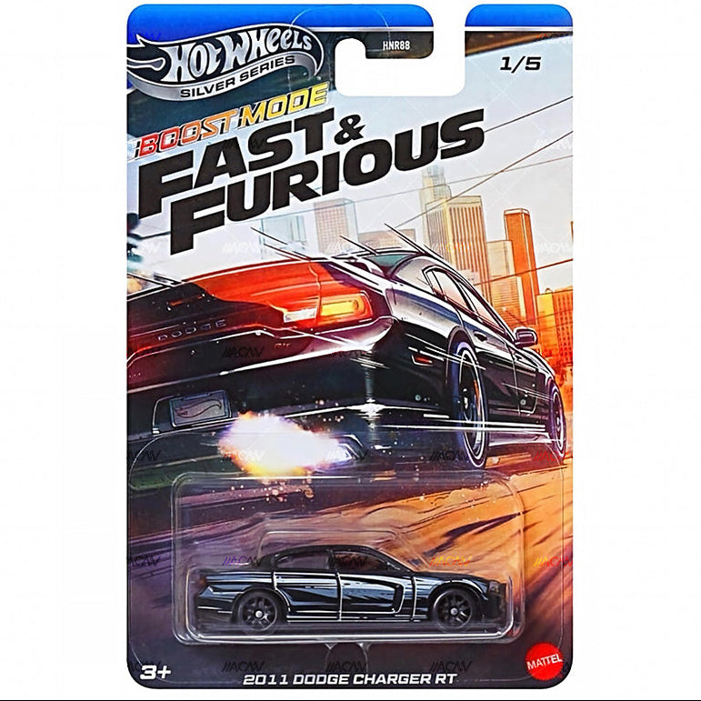 (PRE-ORDER) 2027 Hot Wheels Silver Series Fast & Furious Themed Mix #2 "Boose Mode" Full Set of 5 Case