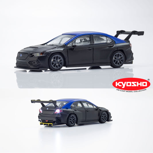(PRE-ORDER) KYOSHO 1:64 SUBARU WRX STI NBR 2023 TEST CAR with LED (Compatible with MOTN LED BASE SYSTEM) 07129N23T