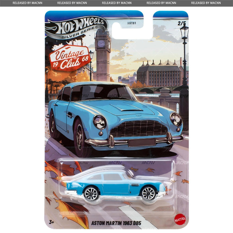 (PRE-ORDER) 2026 Hot Wheels Silver Series Vintage Club Racing MIX 3 Factory Sealed Case of 10 Cars HRT81-956K