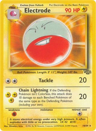 Electrode (18) 18/64 - Jungle Unlimited