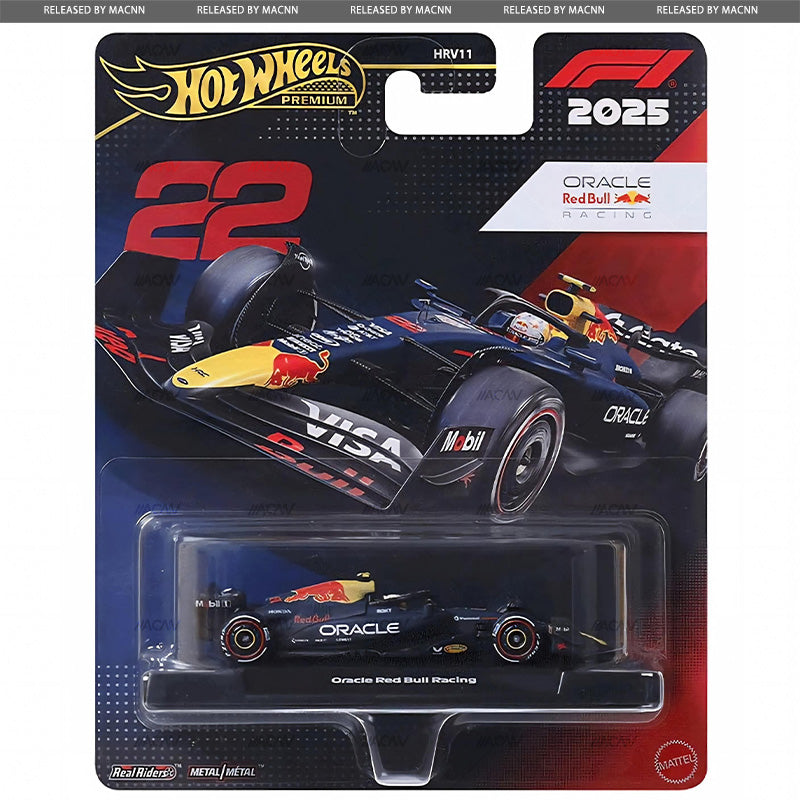 (PRE-ORDER) Hot Wheels 1:64 F1 2025 Racing Premium M Assortment HRV11-956M