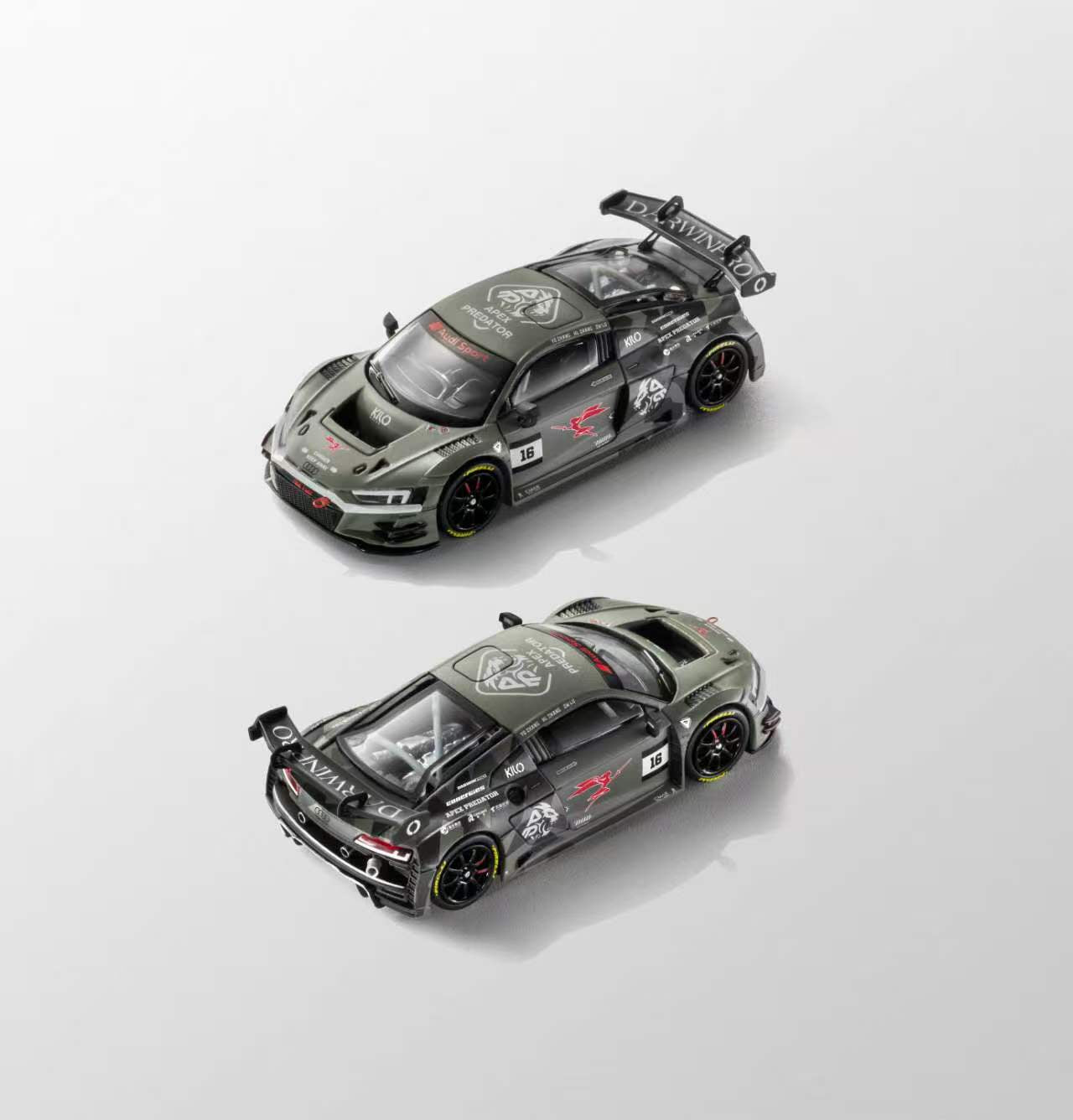 (PRE-ORDER) KILO WORKS x DarwinPRO 1:64 AUDI R8 LMS GT3 EVO II KLW0036-22