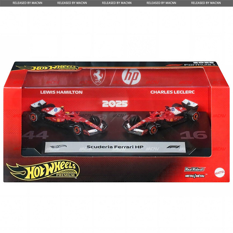 (PRE-ORDER) 2026 Hot Wheels Premium F1 2 Pack "Mix 3 of 2026" Ferrari/Aston Martin/ Alpine JMM89- 956C