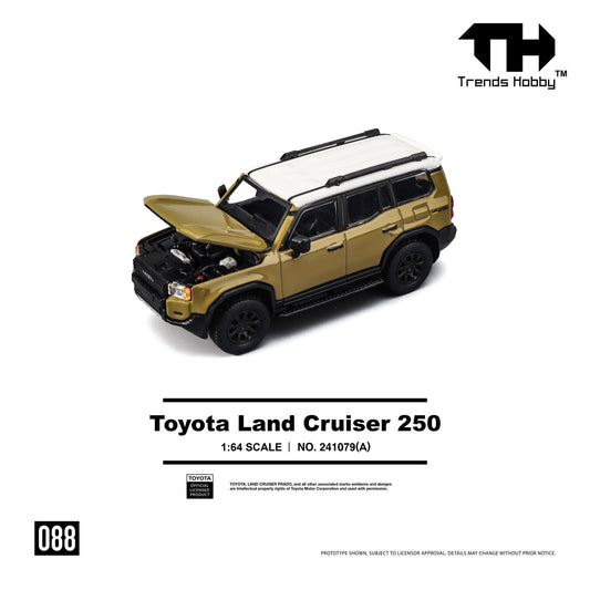 (PRE-ORDER) Trends Hobby 1:64 Toyota Land Cruiser 250 - SAND 241079(A)