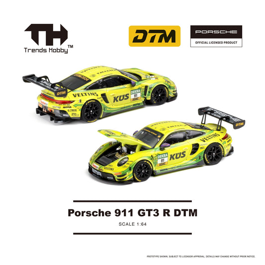 (PRE-ORDER) Trends Hobby 1:64 Porsche 911 GT3 R DTM 2024 - YL 241084(C)