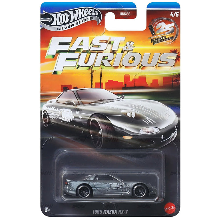(PRE-ORDER) 2026 Hot Wheels Silver Series Fast & Furious Themed Mix 4 Factory Sealed Case of 10 Cars HNR88-9C6Q