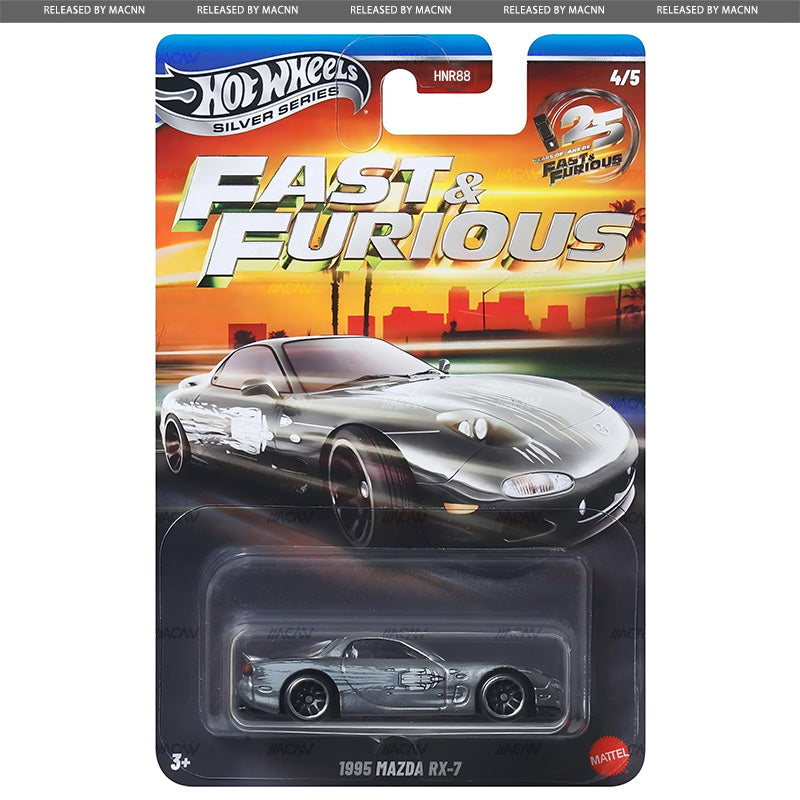 (PRE-ORDER) 2026 Hot Wheels Silver Series Fast & Furious Themed Mix 4 Set of 5 Cars