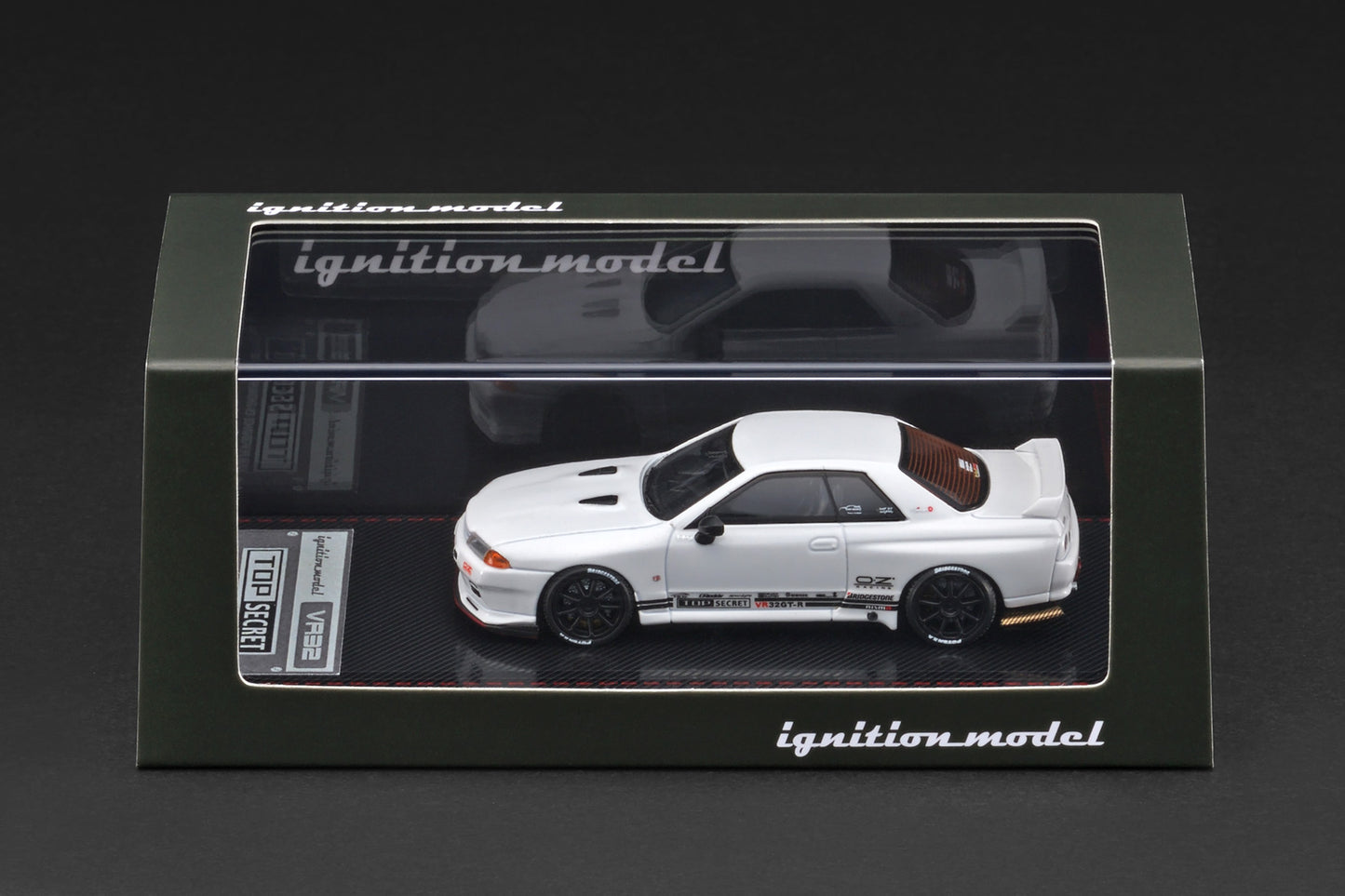 (PRE-ORDER) Ignition Model 1:64 TOP SECRET GT-R (VR32) White IG3844