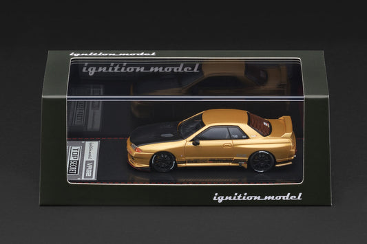 (PRE-ORDER) Ignition Model 1:64 TOP SECRET GT-R (VR32) Gold IG3846