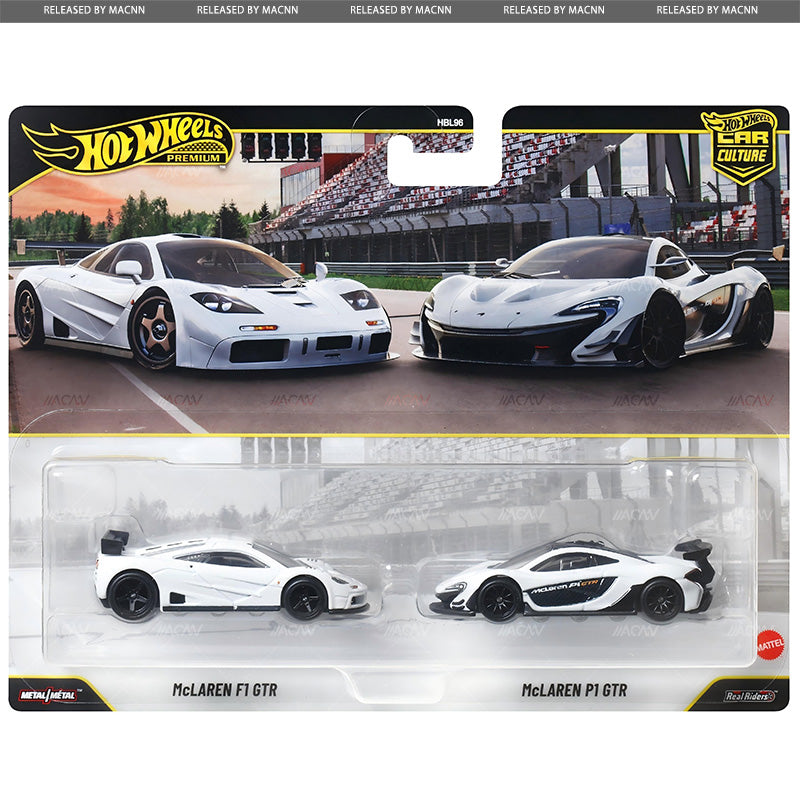 (PRE-ORDER) 2026 Hot Wheels 1:64 Premium Car Culture Two Pack Mix 4 Cyberpunk/ Black Hole/ McLaren Set of 3