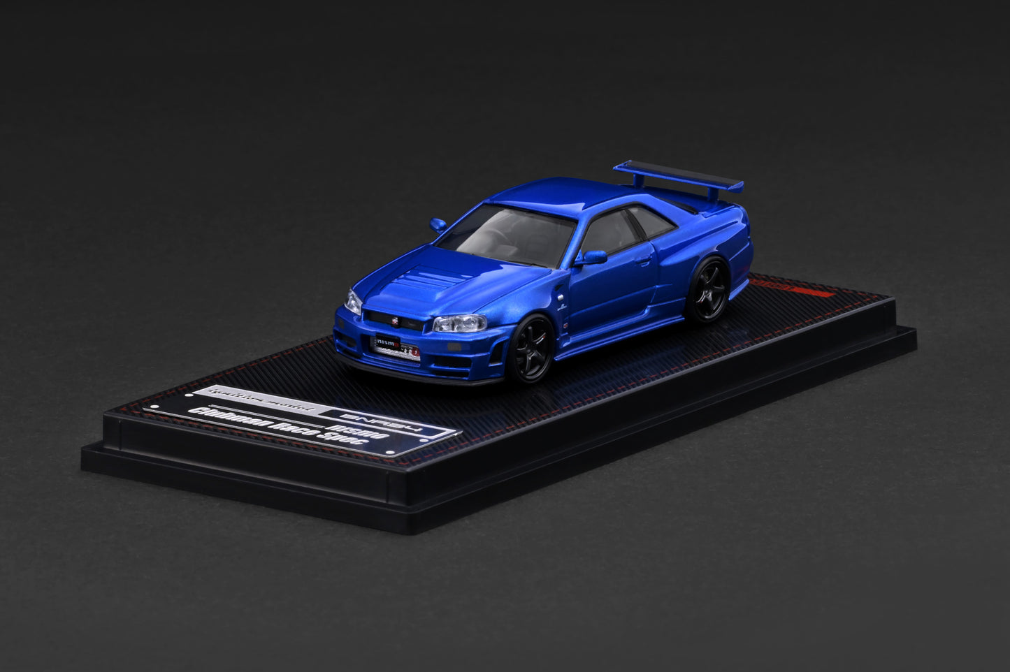 (PRE-ORDER) Ignition Model 1:64 Nissan Skyline GT-R (BNR34) NISMO customized Blue Metallic IG4174