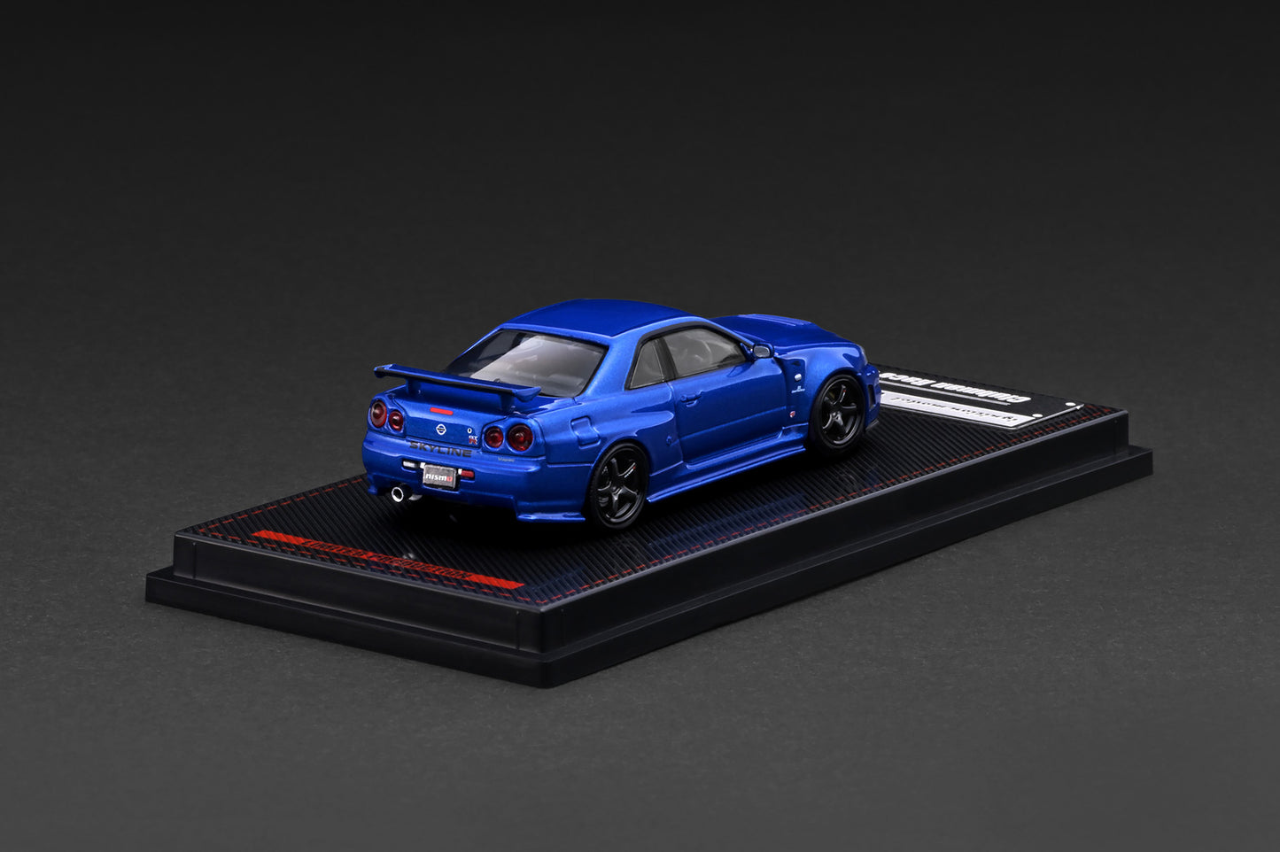(PRE-ORDER) Ignition Model 1:64 Nissan Skyline GT-R (BNR34) NISMO customized Blue Metallic IG4174