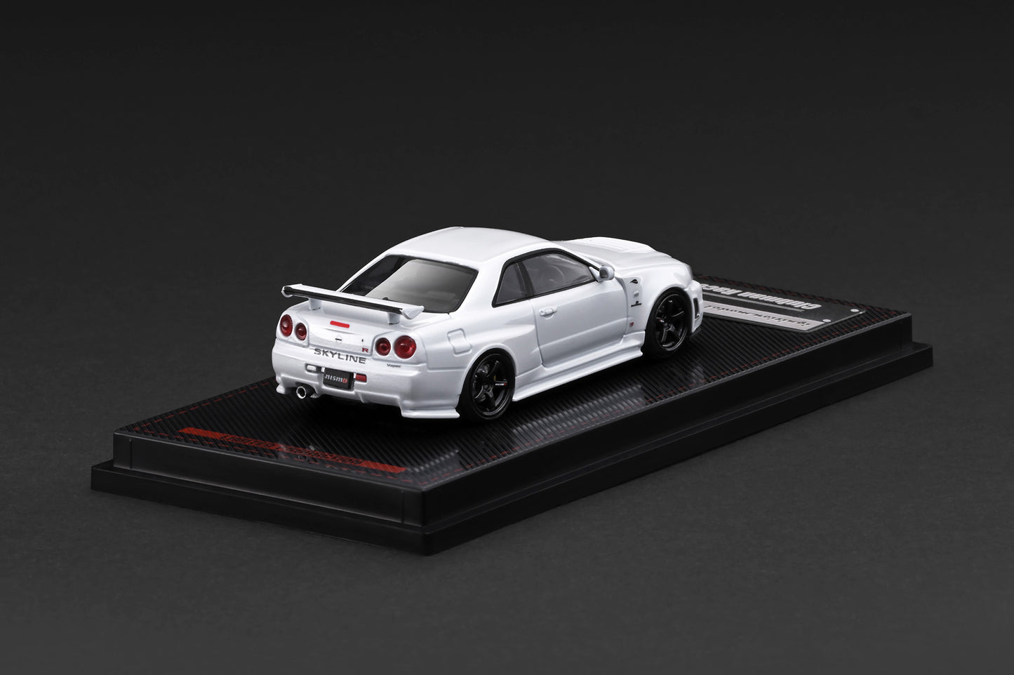 (PRE-ORDER) Ignition Model 1:64 Nissan Skyline GT-R (BNR34) NISMO customized White Metallic IG4175