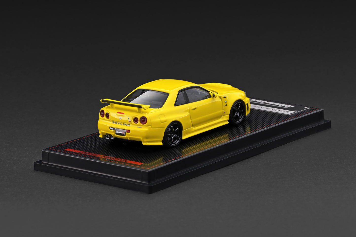 (PRE-ORDER) Ignition Model 1:64 Nissan Skyline GT-R (BNR34) NISMO customized Yellow Metallic IG4176