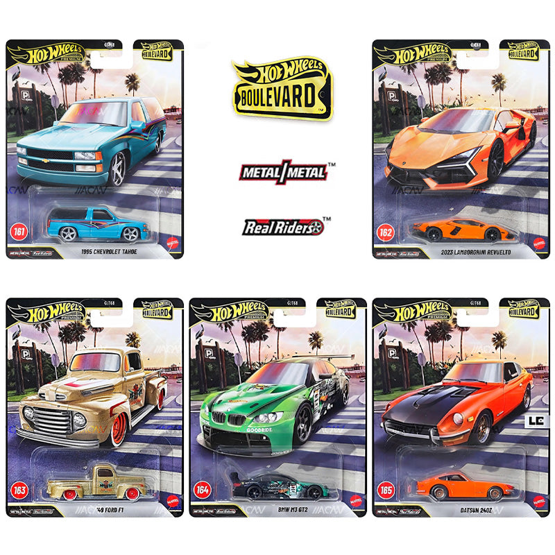 (PRE-ORDER) 2026 Hot Wheels 1:64 Premium Boulevard Mix 5 Full Set of 5 Cars