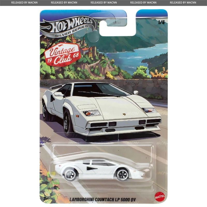 (PRE-ORDER) 2026 Hot Wheels Silver Series Vintage Club Racing MIX 3 Factory Sealed Case of 10 Cars HRT81-956K
