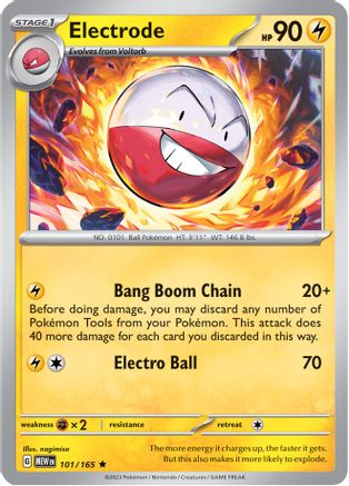 Electrode 101 - SV Scarlet & Violet 151 Holofoil
