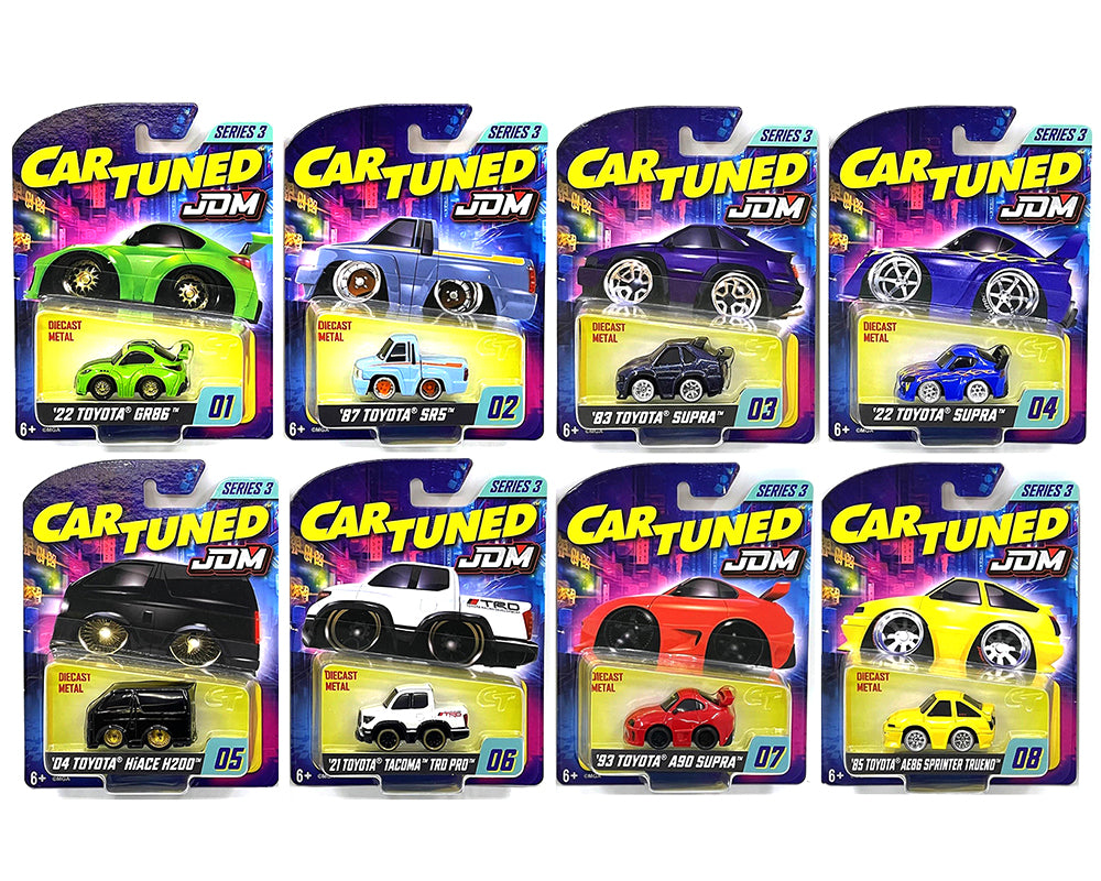 (PRE-ORDER) CarTuned 1:64 JDM Tuners Series 3 Assortment